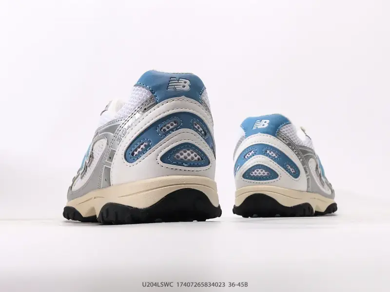 新百伦New Balance 204L系列 新百伦 薄底鞋 薄底皮质鞋带德训系 减震耐磨包裹性支撑轻便 低帮 生活休闲鞋 U204LSWC #17407265834023